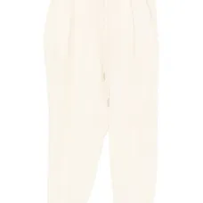 Брюки с кулиской и складками