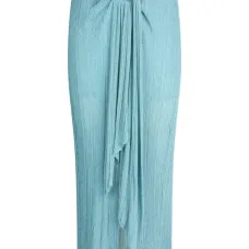 Трикотажная юбка миди