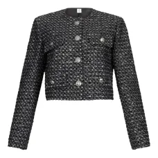 Укороченный жакет из букле Укороченный жакет из букле