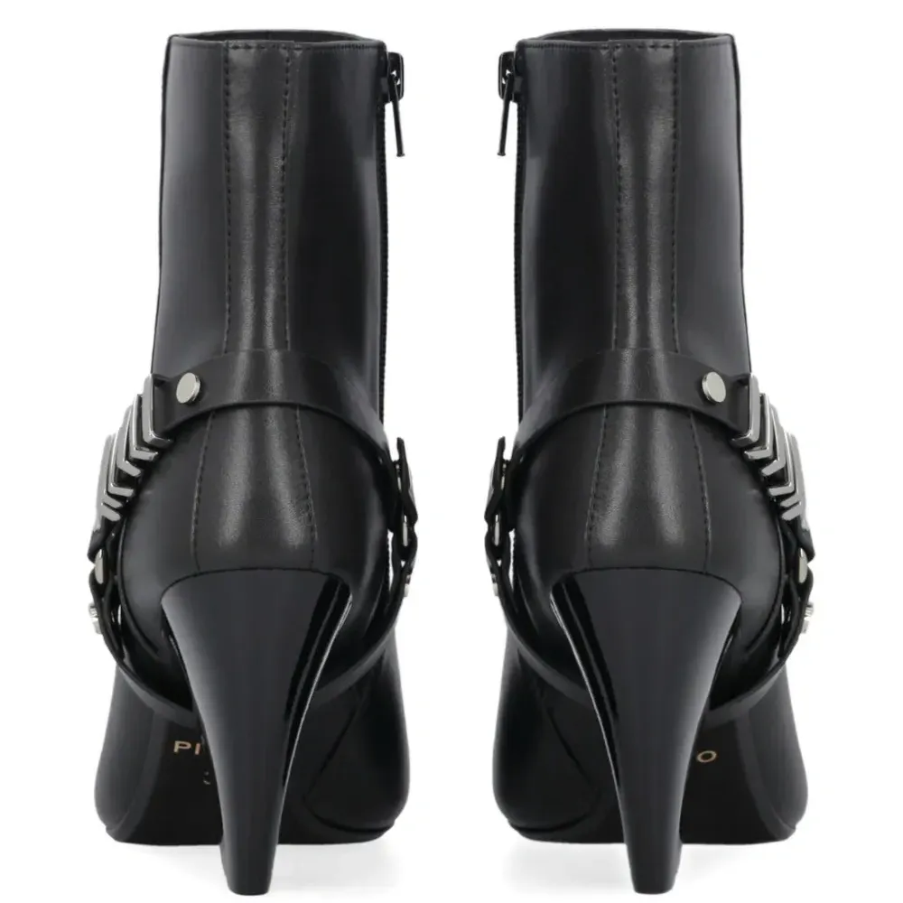 Ботинки с ремешками и каблуком 85 мм Ботинки с ремешками и каблуком 85 мм