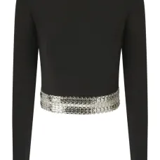 Топ с длинными рукавами