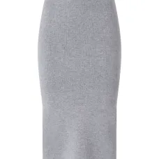 Юбка миди в рубчик