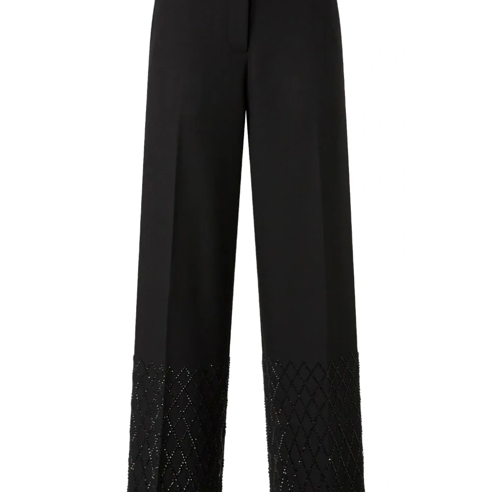 Декорированные брюки со складками