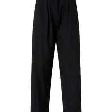 Брюки в тонкую полоску