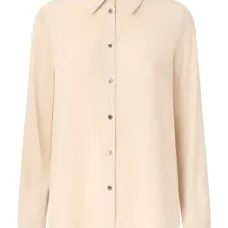 Шелковая рубашка на пуговицах Шелковая рубашка на пуговицах