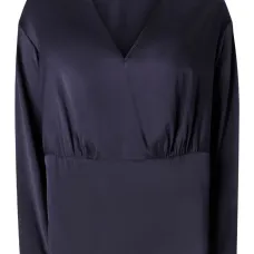 Блуза Frisella с V-образным вырезом и драпировкой Блуза Frisella с V-образным вырезом и драпировкой