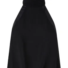 Атласный топ с вырезом халтер Атласный топ с вырезом халтер