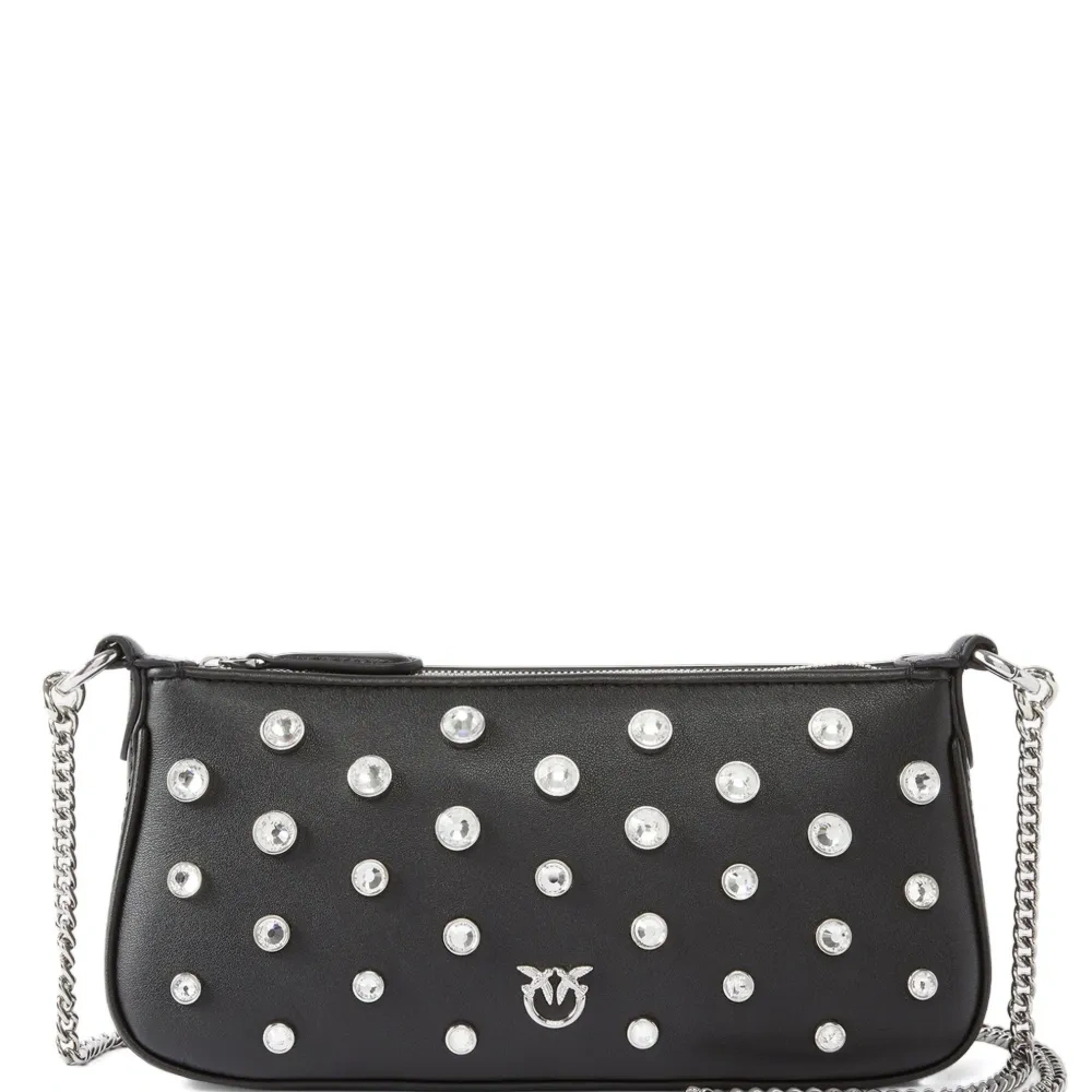 Сумка через плечо с кристаллами Сумка через плечо с кристаллами