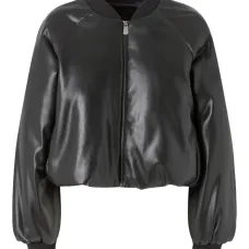 Бомбер из искусственной кожи Бомбер из искусственной кожи