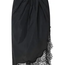 Юбка со сборками и кружевом Юбка со сборками и кружевом