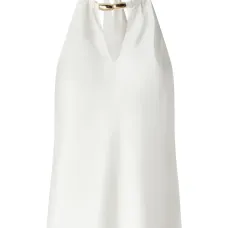 Блузка с вырезом халтер Блузка с вырезом халтер