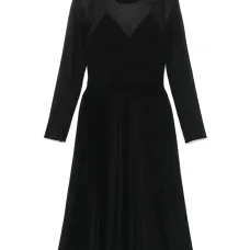 платье миди со складками платье миди со складками