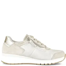 Кроссовки с эффектом металлик