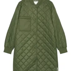 стеганое пальто