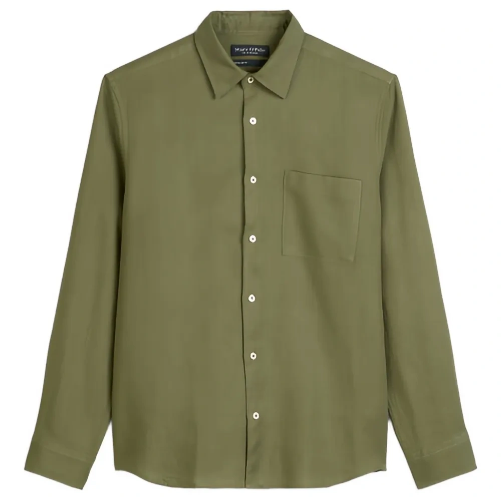 рубашка с нагрудным карманом