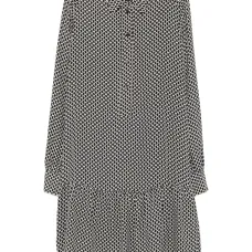 Платье мини с геометричным принтом