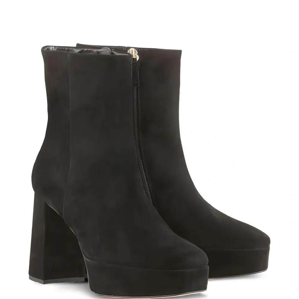 ботильоны Nora на блочном каблуке