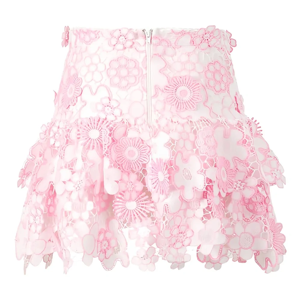 Юбка Amara с оборками и вышивкой