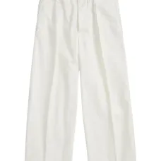 широкие брюки со складками