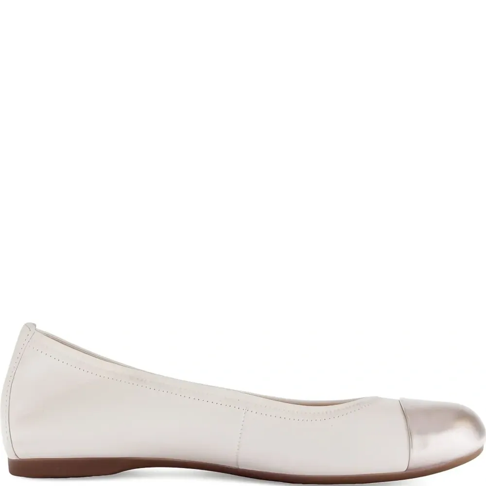 Балетки на плоской подошве