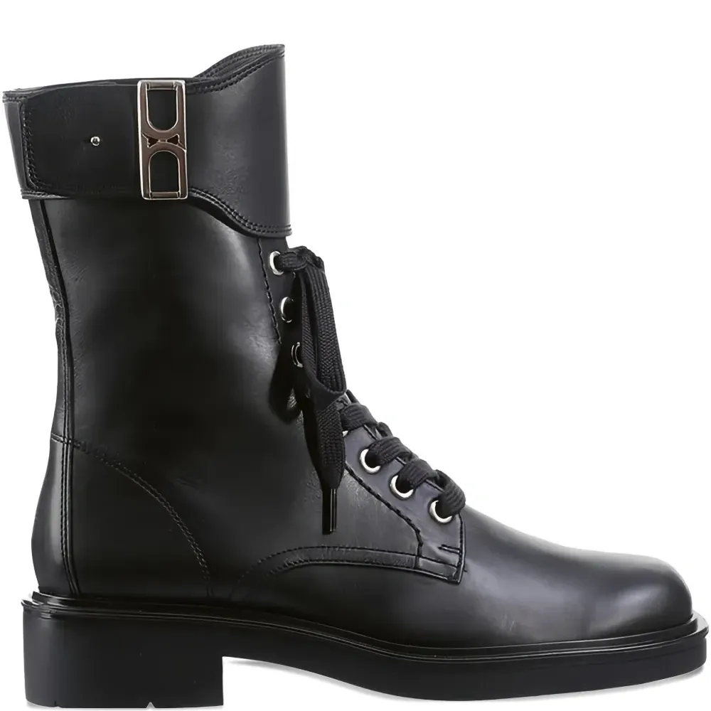 ботинки Nick в стиле милитари на шнуровке