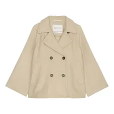 Двубортное пальто