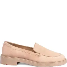 замшевые лоферы