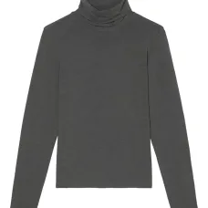 лонгслив с высоким воротником