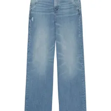 Джинсы с нашивкой-логотипом