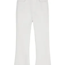 джинсы с бахромой