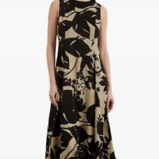 платье с цветочным принтом