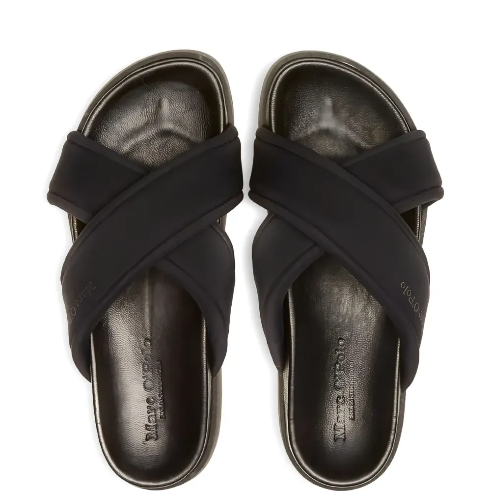 шлепанцы с перекрестными ремешками