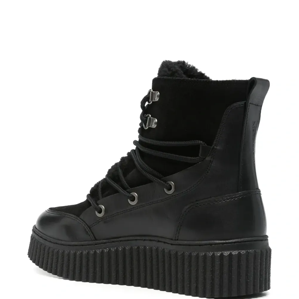 ботинки в стиле милитари