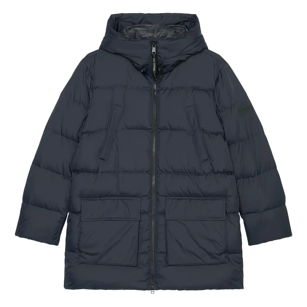 пуховик с капюшоном