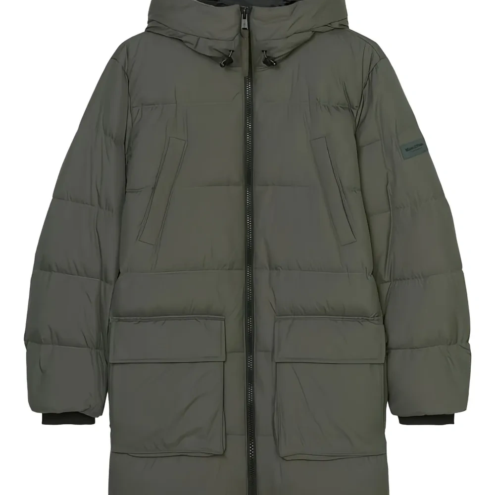 Пуховик с капюшоном