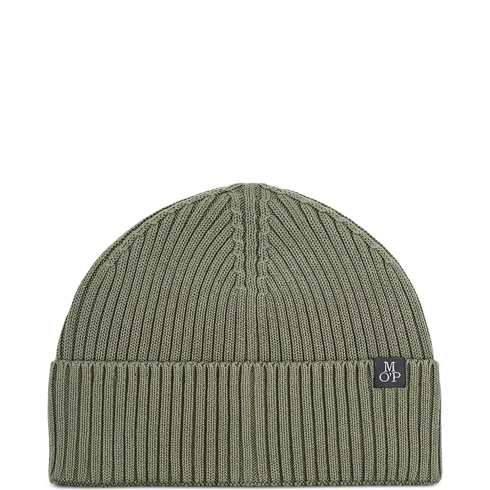 Шапка бини в рубчик