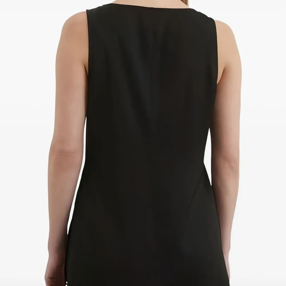 атласный топ без рукавов атласный топ без рукавов