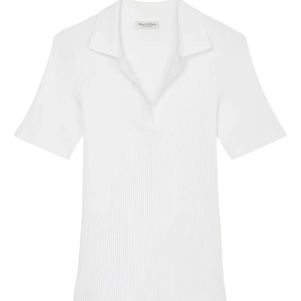 рубашка поло в рубчик