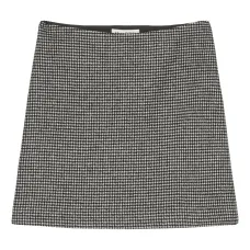 мини-юбка в ломаную клетку