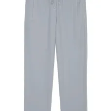 укороченные брюки с кулиской