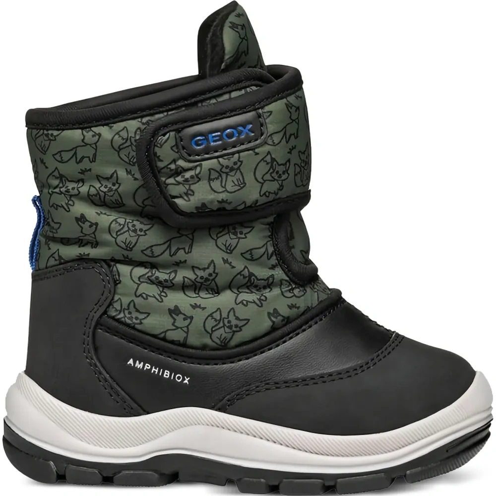 непромокаемые ботинки с анималистичным принтом