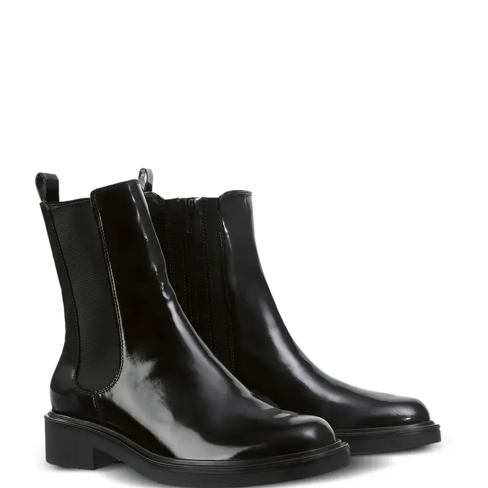 лакированные ботинки челси Edward