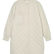 стеганое пальто