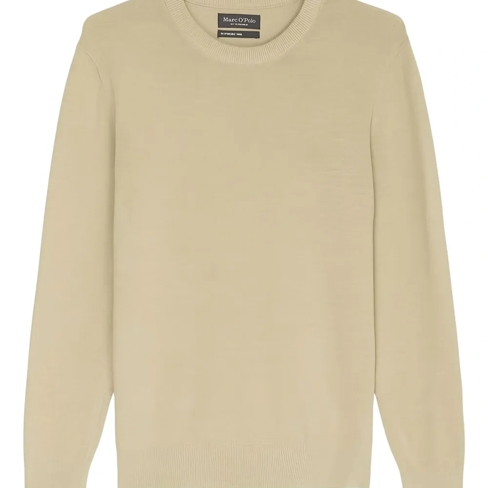 Свитер с круглым вырезом