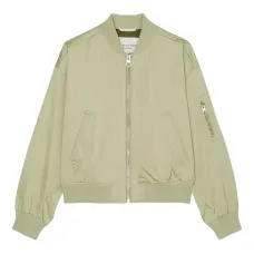 бомбер с воротником