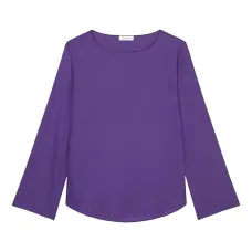 блузка с рукавами колокол