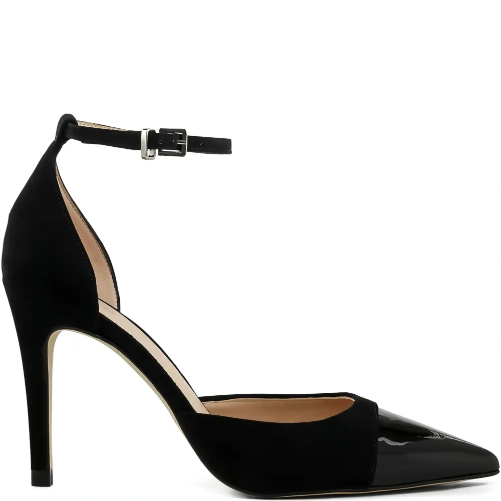 лакированные туфли на шпильке