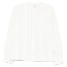 Блузка на пуговицах со сборками Блузка на пуговицах со сборками