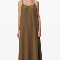 платье миди на тонких бретелях платье миди на тонких бретелях