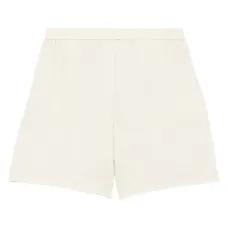 Льняные шорты с эластичным поясом Льняные шорты с эластичным поясом